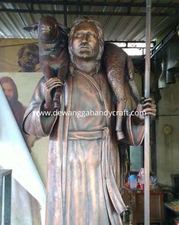patung tembaga dan kuningan custom karya dewangga handycraft