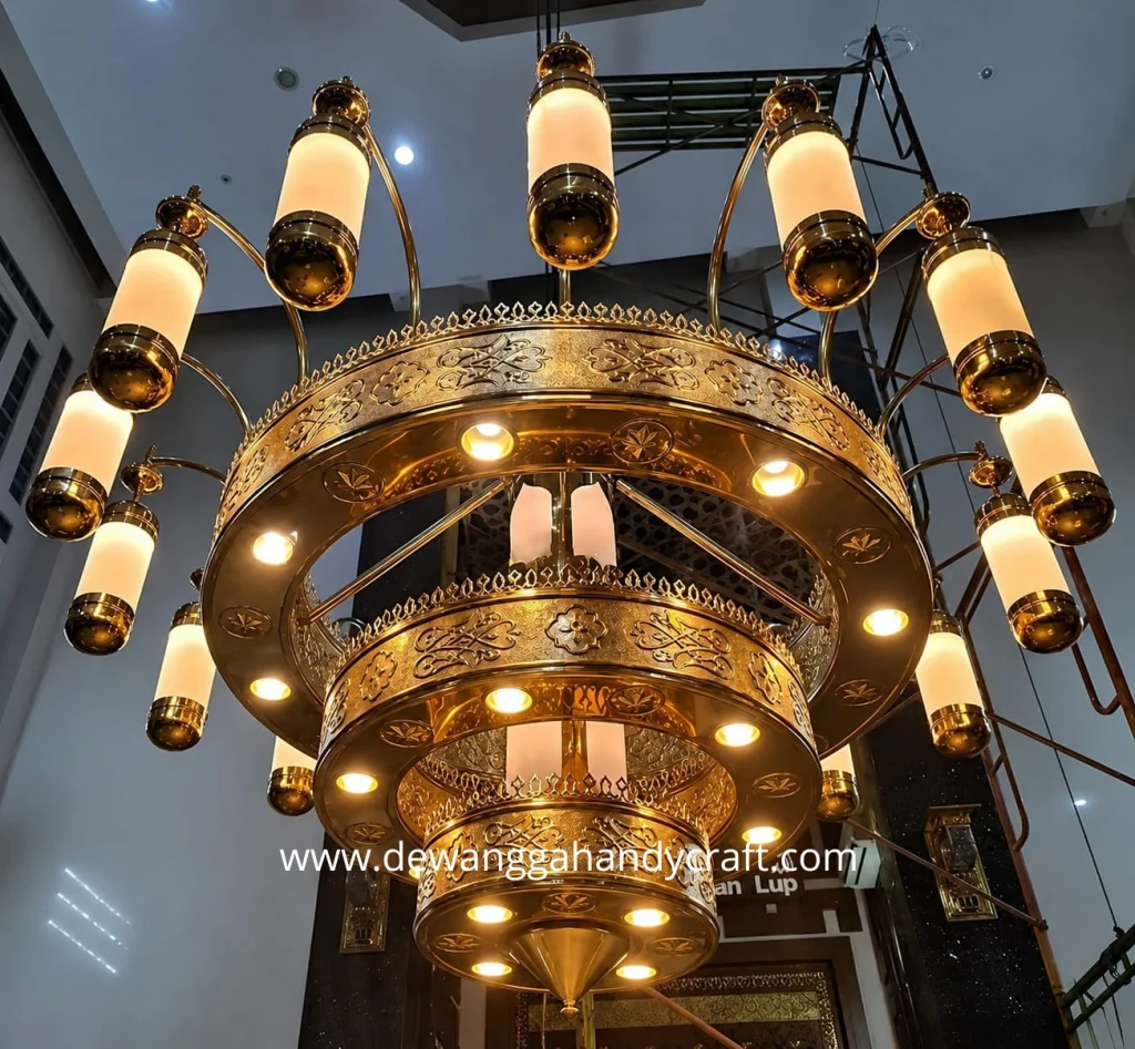 lampu masjid mewah
