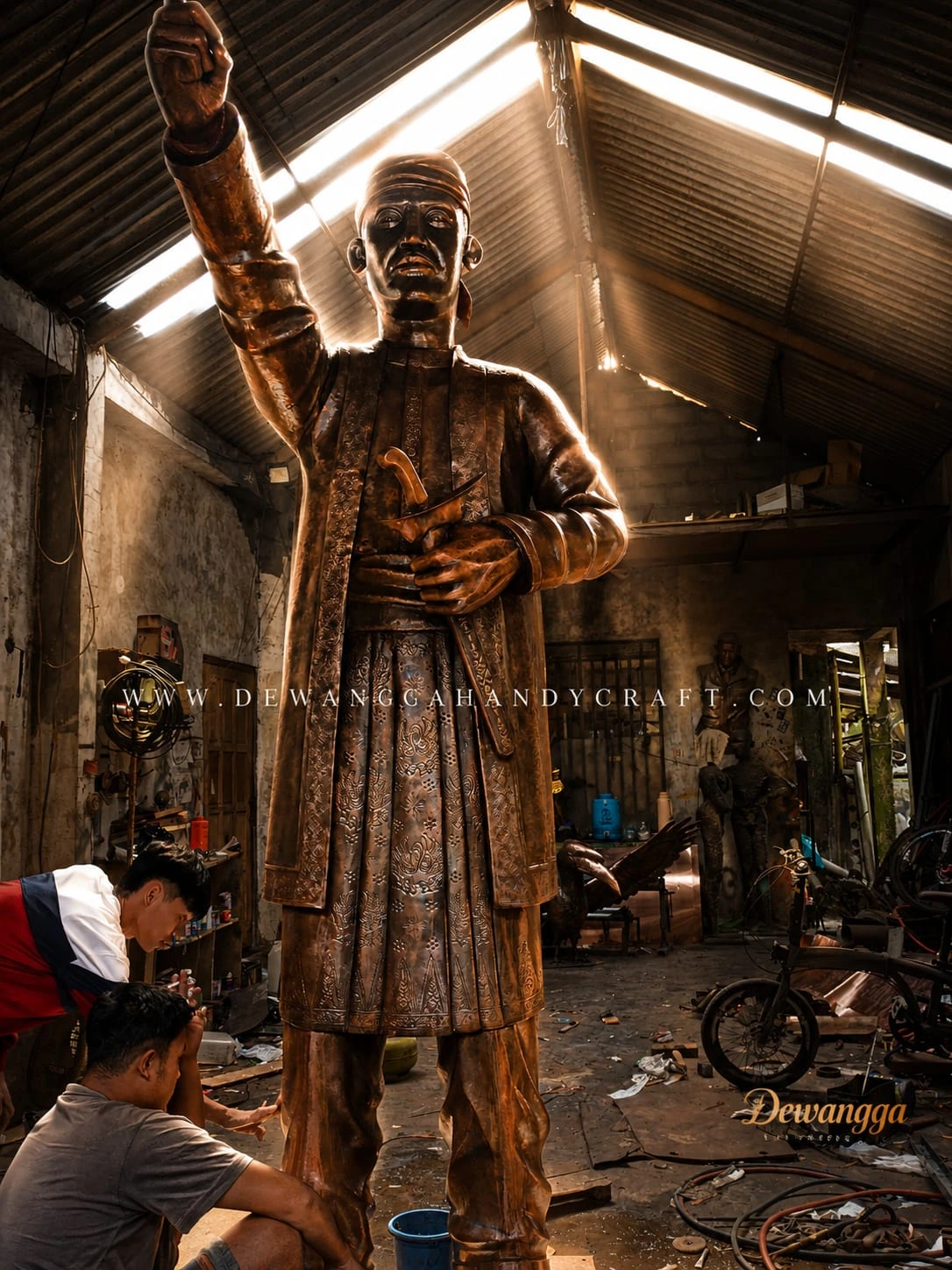 jual kerajinan tembaga kuningan dewangga handycraft
